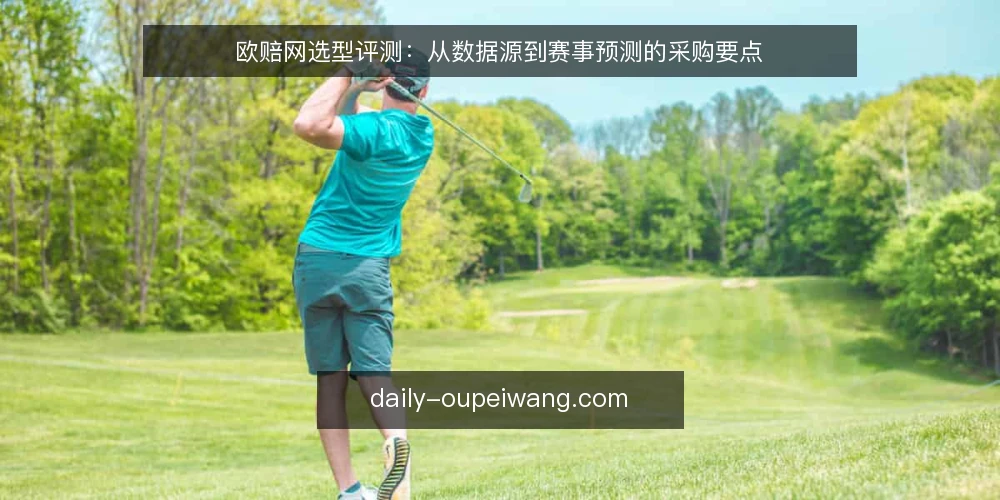 欧赔网选型评测：从数据源到赛事预测的采购要点 — 明确使用场景与采购目标 配图